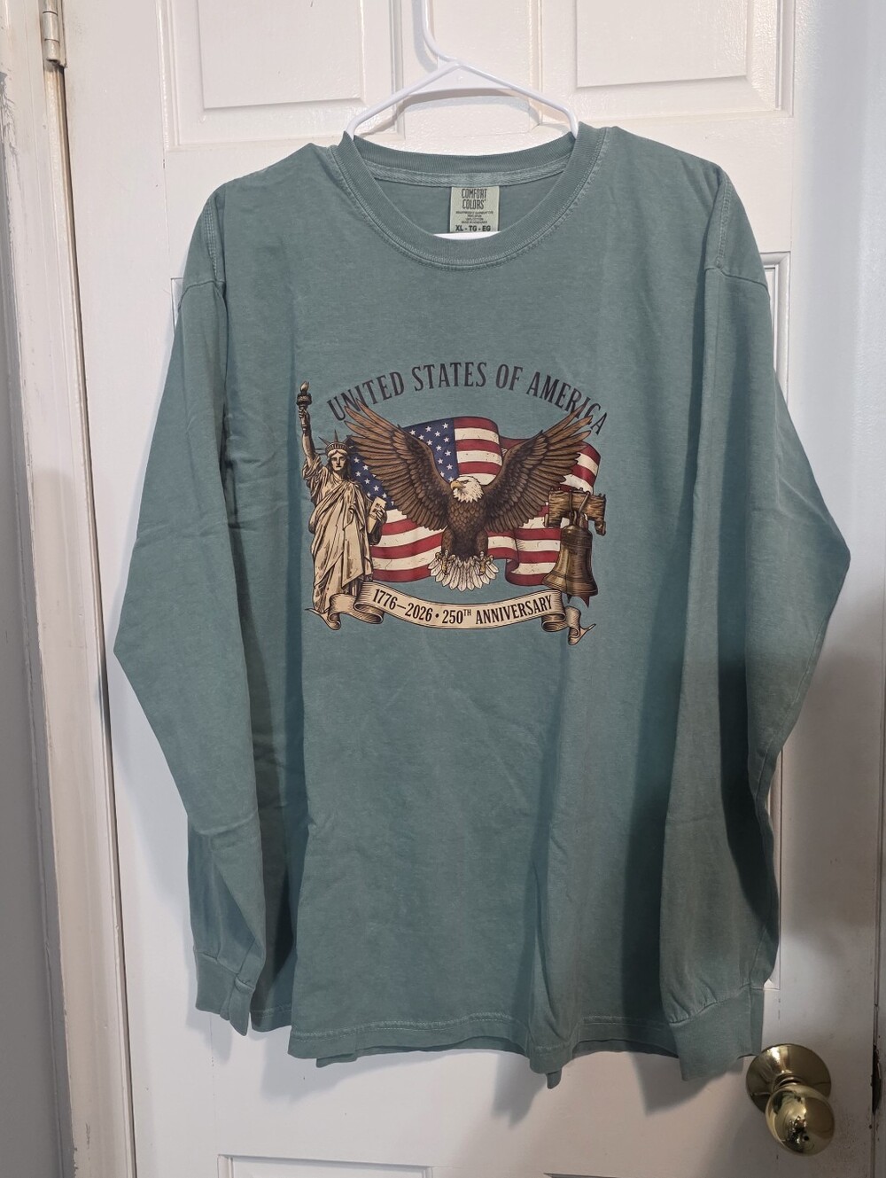 Americas 250 Anniversary Long Sleeve  By Comfort Colors